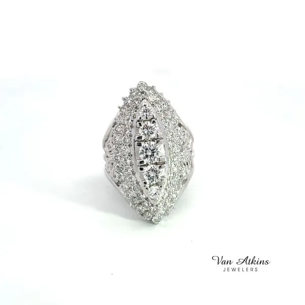 1.5 Carat Estate Diamond Rings Image 4 Van Atkins Jewelers New Albany, MS