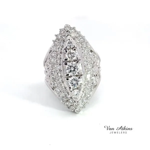 1.5 Carat Estate Diamond Rings Van Atkins Jewelers New Albany, MS