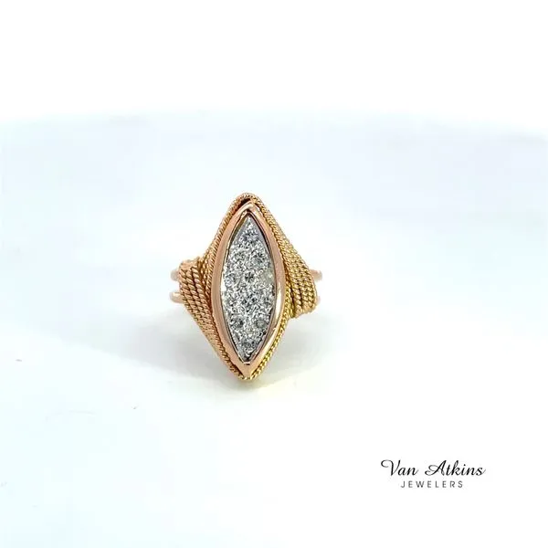 0.25 Carat Estate Diamond Rings Image 4 Van Atkins Jewelers New Albany, MS