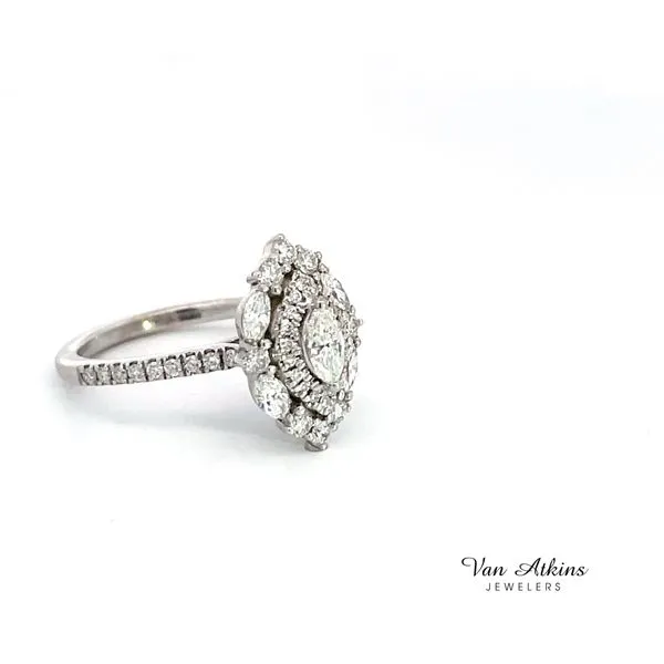 1.26 Carat Estate Diamond Rings Image 3 Van Atkins Jewelers New Albany, MS