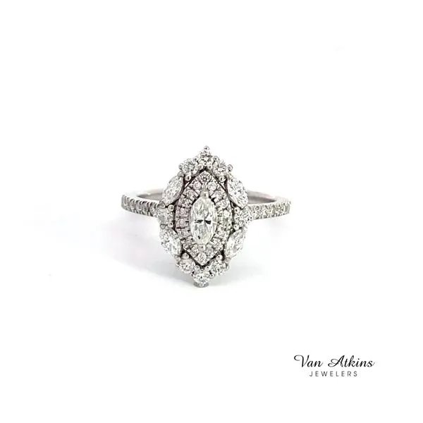1.26 Carat Estate Diamond Rings Van Atkins Jewelers New Albany, MS