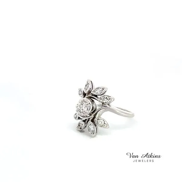 0.14 Carat Estate Diamond Ring Image 2 Van Atkins Jewelers New Albany, MS