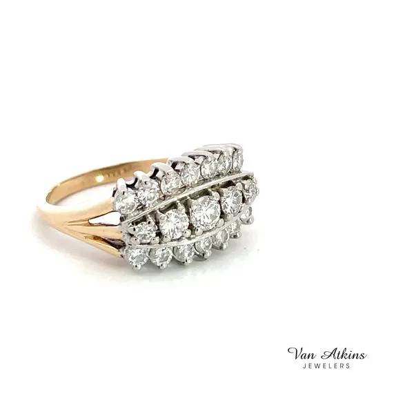 0.5 Carat Estate Diamond Ring Image 2 Van Atkins Jewelers New Albany, MS