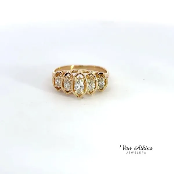 0.50 Carat Estate Diamond Ring Van Atkins Jewelers New Albany, MS