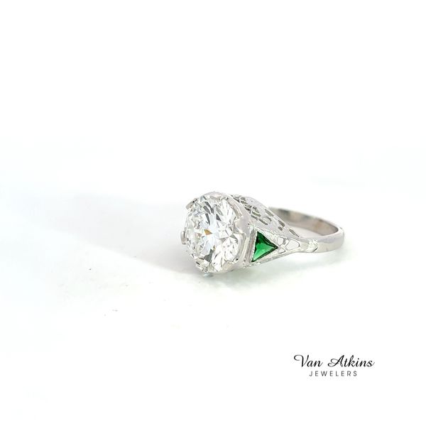 6.62 Carat Estate Diamond Ring Image 3 Van Atkins Jewelers New Albany, MS