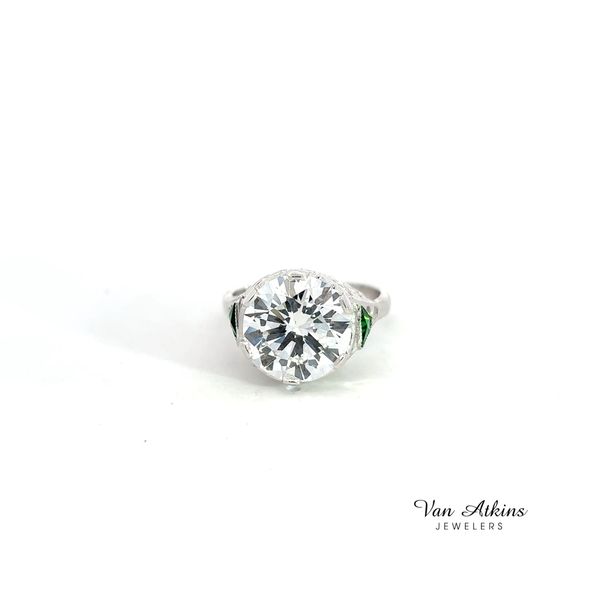 6.62 Carat Estate Diamond Ring Image 4 Van Atkins Jewelers New Albany, MS