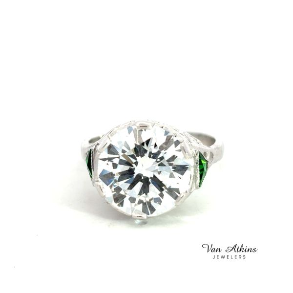 6.62 Carat Estate Diamond Ring Van Atkins Jewelers New Albany, MS
