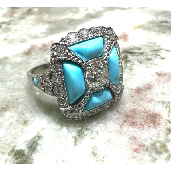 Estate Diamond Ring Van Atkins Jewelers New Albany, MS