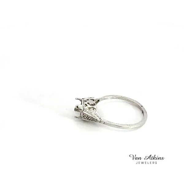Estate Diamond Semi Mount Ring Image 3 Van Atkins Jewelers New Albany, MS