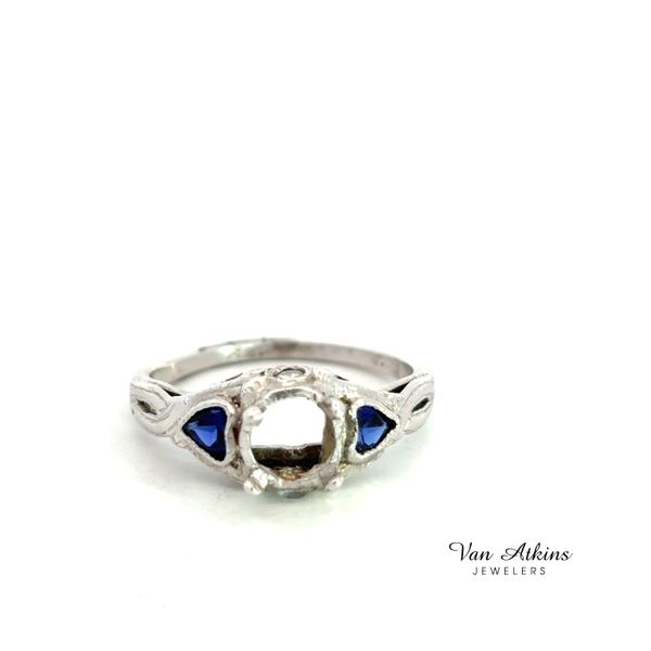 Estate Diamond Semi-Mount Ring Image 2 Van Atkins Jewelers New Albany, MS