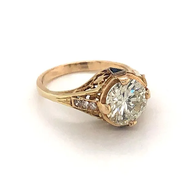 Estate Diamond Ring RBC Image 2 Van Atkins Jewelers New Albany, MS