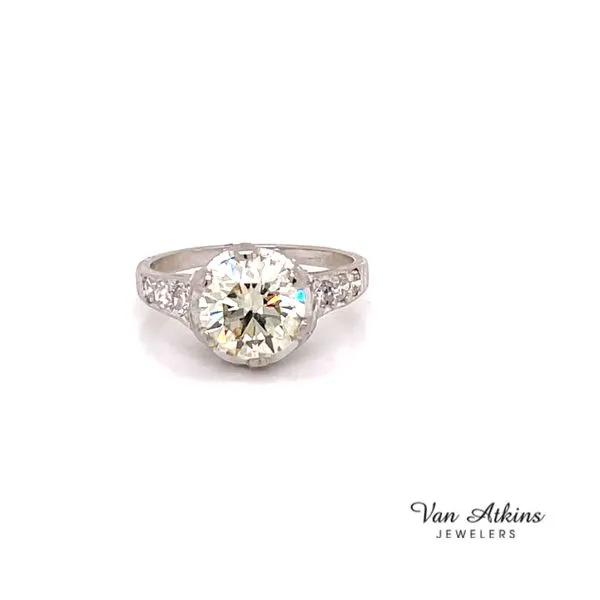 2.51 Carat RBC Cut Diamond Ring Image 2 Van Atkins Jewelers New Albany, MS