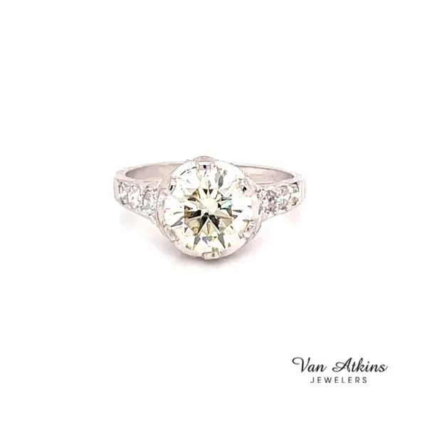 2.51 Carat RBC Cut Diamond Ring Van Atkins Jewelers New Albany, MS