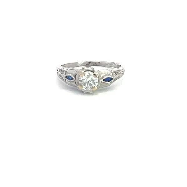 0.58 Carat Estate Diamond Rings RBC Van Atkins Jewelers New Albany, MS