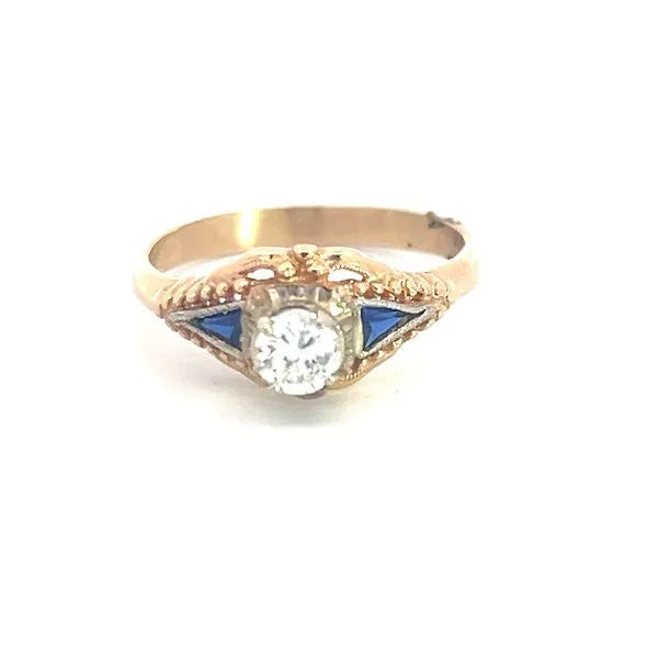 0.29 Carat Estate Diamond Rings RBC Van Atkins Jewelers New Albany, MS