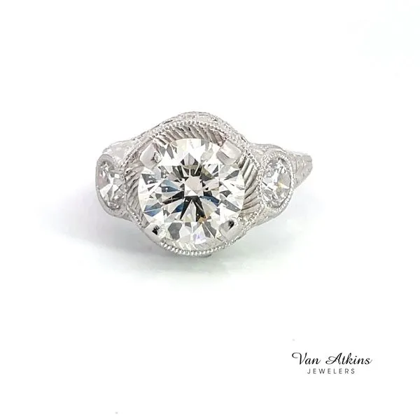 3.75 Carat Estate Diamond Rings RBC Image 4 Van Atkins Jewelers New Albany, MS