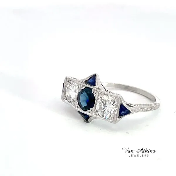 1.85 Carat Estate Diamond Rings RBC Image 3 Van Atkins Jewelers New Albany, MS