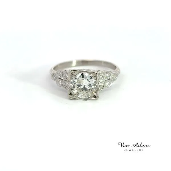 1.05 Carat Estate Diamond Ring Image 4 Van Atkins Jewelers New Albany, MS