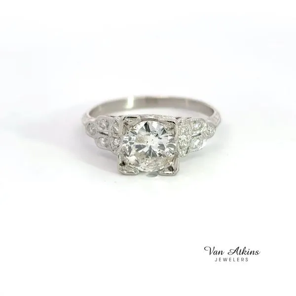 1.05 Carat Estate Diamond Ring Van Atkins Jewelers New Albany, MS