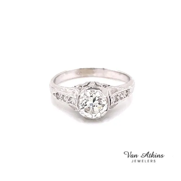 Estate Diamond Ring Euro Van Atkins Jewelers New Albany, MS