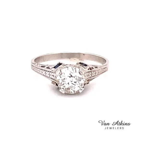Estate Diamond Ring Euro Van Atkins Jewelers New Albany, MS
