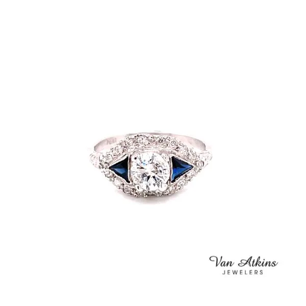 Estate Diamond Ring Euro Van Atkins Jewelers New Albany, MS