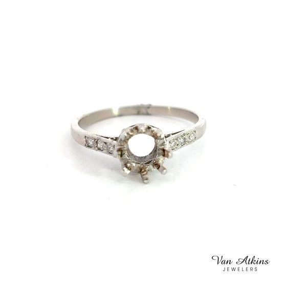 Estate Diamond Semi Mount Ring Van Atkins Jewelers New Albany, MS