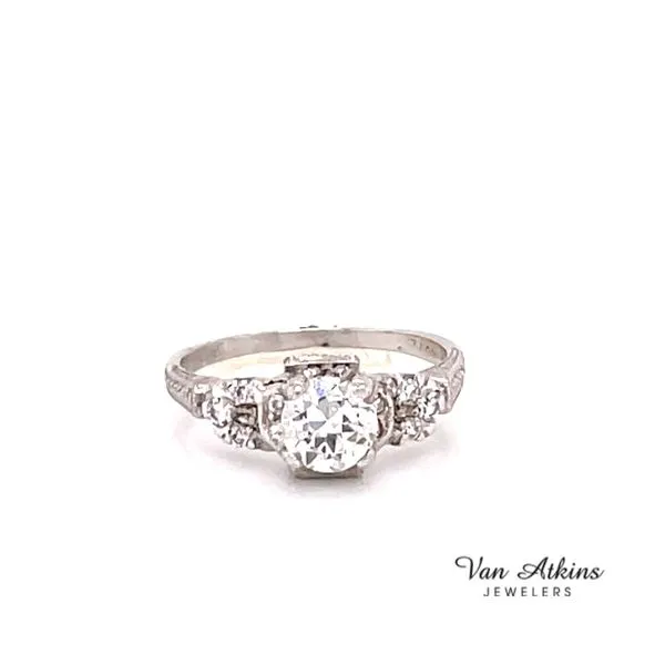 Estate Diamond Ring Euro Van Atkins Jewelers New Albany, MS