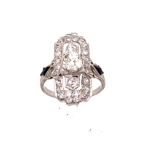 Estate Diamond Ring Euro Van Atkins Jewelers New Albany, MS