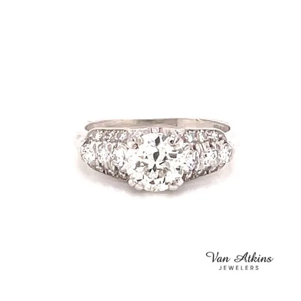 Estate Diamond Ring Euro Van Atkins Jewelers New Albany, MS
