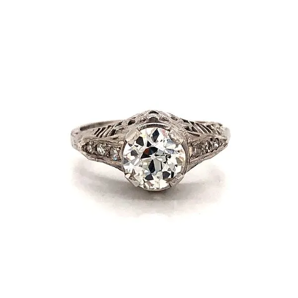 Estate Diamond Ring Euro Van Atkins Jewelers New Albany, MS