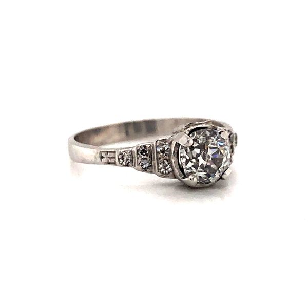 Estate Diamond Ring Euro Van Atkins Jewelers New Albany, MS