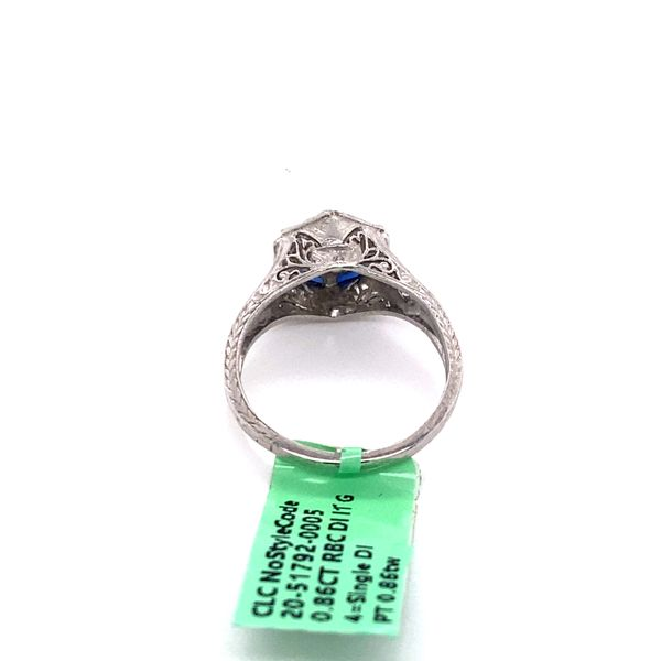 Estate Diamond Ring Euro Image 3 Van Atkins Jewelers New Albany, MS