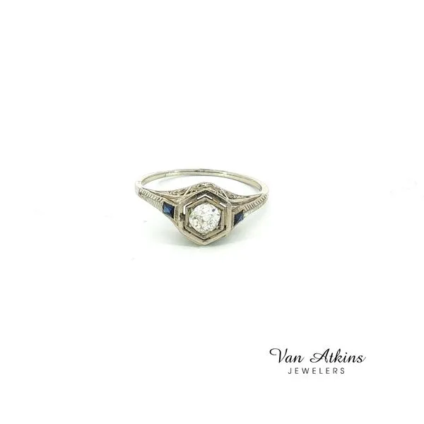 0.3 Carat Estate Diamond Rings European Van Atkins Jewelers New Albany, MS