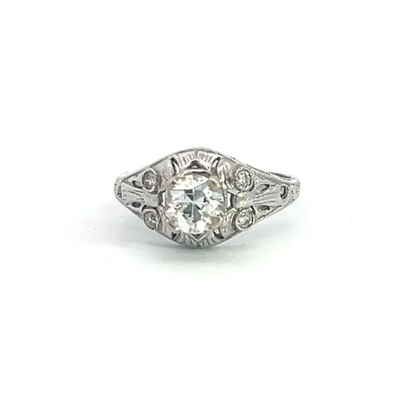 0.78 Carat Estate Diamond Rings European Van Atkins Jewelers New Albany, MS