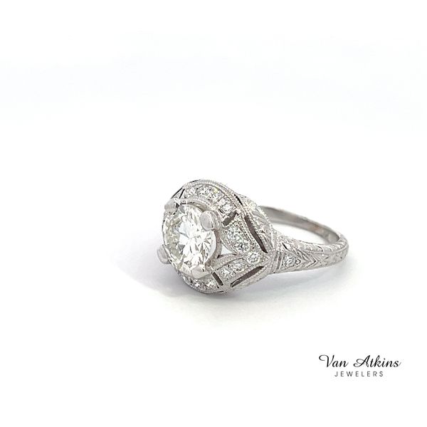 2.43 Carat Estate Diamond Rings European Image 3 Van Atkins Jewelers New Albany, MS