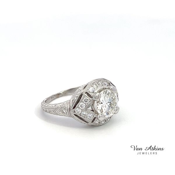 2.43 Carat Estate Diamond Rings European Image 4 Van Atkins Jewelers New Albany, MS