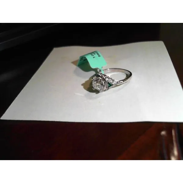 Estate Diamond Ring Euro Van Atkins Jewelers New Albany, MS