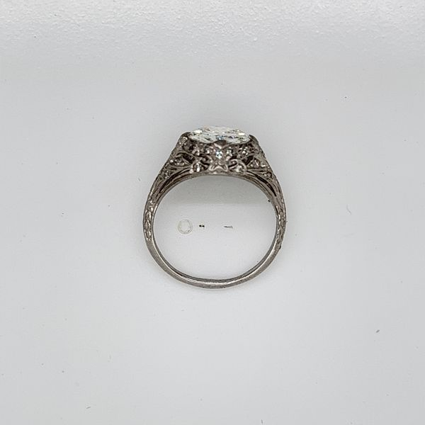 Estate Diamond Ring Euro Image 3 Van Atkins Jewelers New Albany, MS