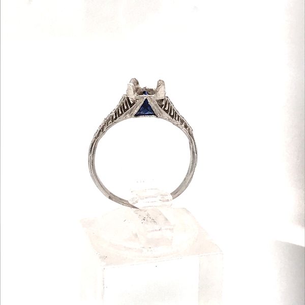 Estate Diamond Ring Euro Image 2 Van Atkins Jewelers New Albany, MS