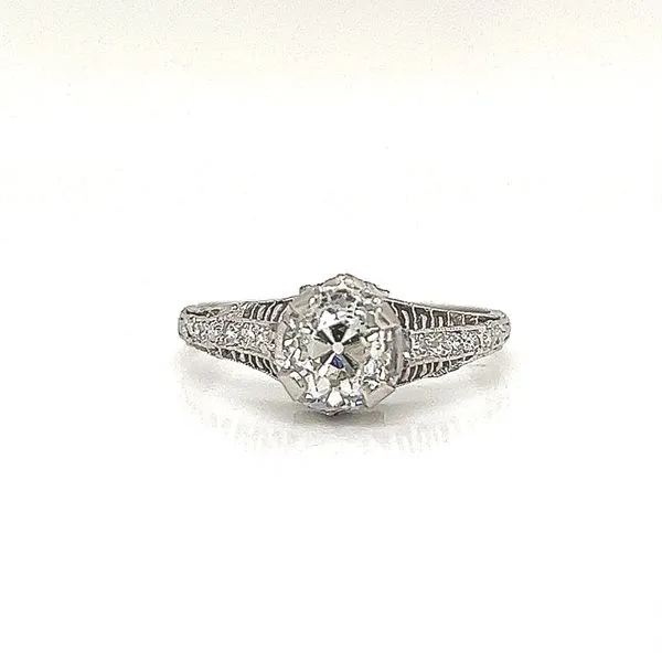 Estate Diamond Ring Euro Van Atkins Jewelers New Albany, MS