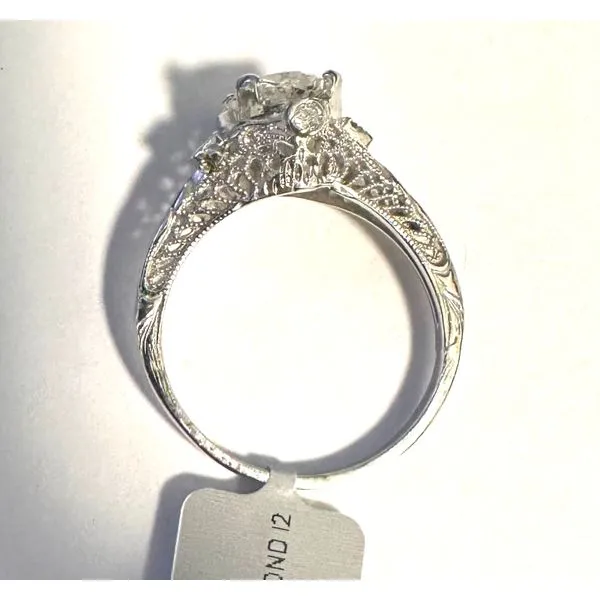 Estate Diamond Ring Euro Image 2 Van Atkins Jewelers New Albany, MS