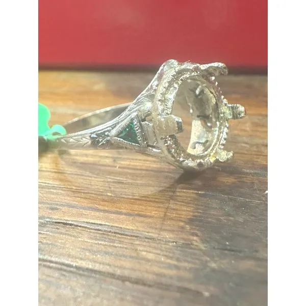 Estate Diamond Ring Euro Image 2 Van Atkins Jewelers New Albany, MS