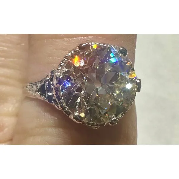 Estate Diamond Ring Euro Van Atkins Jewelers New Albany, MS