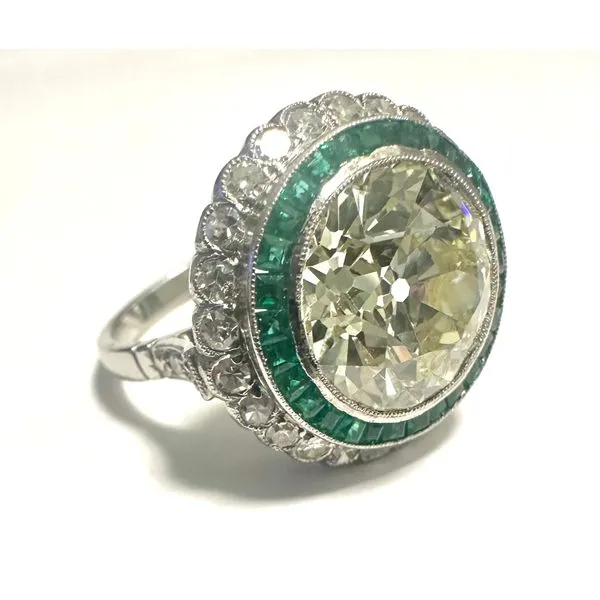 Estate Diamond Ring Euro Van Atkins Jewelers New Albany, MS