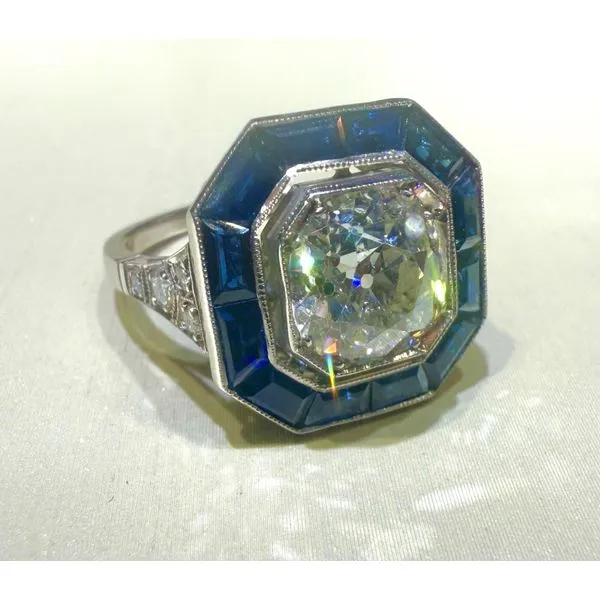 Estate Diamond Ring Euro Van Atkins Jewelers New Albany, MS