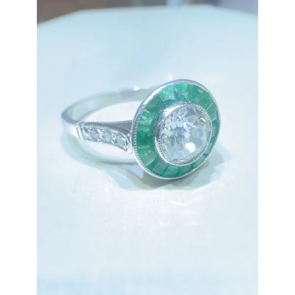 Estate Diamond Ring Euro Van Atkins Jewelers New Albany, MS