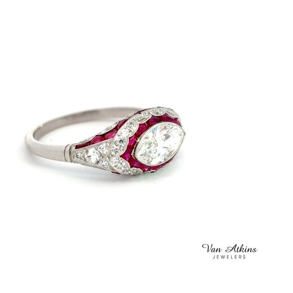 2.26 Carat Estate Diamond Rings Marquise Image 2 Van Atkins Jewelers New Albany, MS