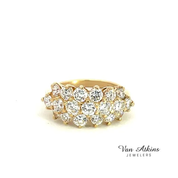 2.00 Carat3 Row Diamond Bands - Ladies Van Atkins Jewelers New Albany, MS