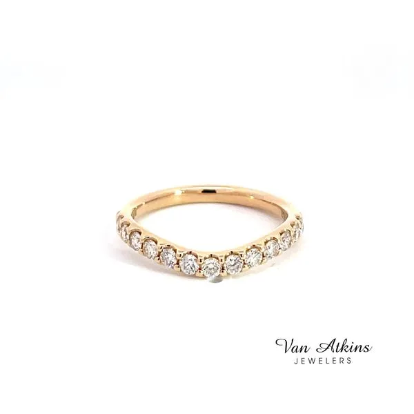 0.50 Carat Diamond Bands - Ladies Curved Van Atkins Jewelers New Albany, MS